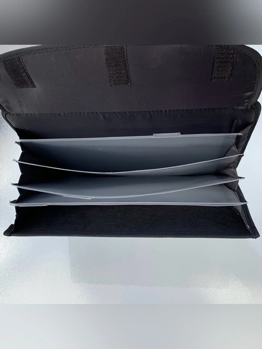 Tech Gear Mega Filled Black and Grey Padded 3-Ring Binder Organizer